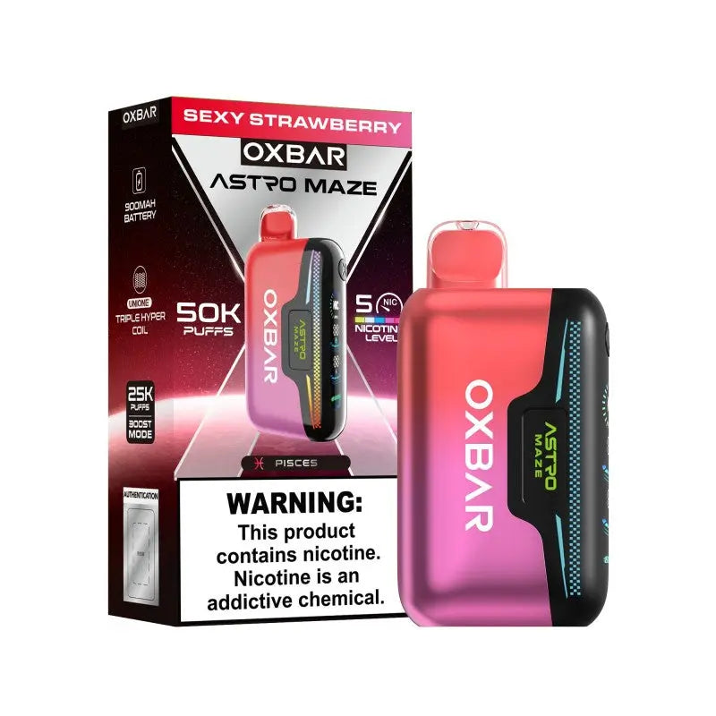 OXBAR Astro Maze 50K - Sexy Strawberry 