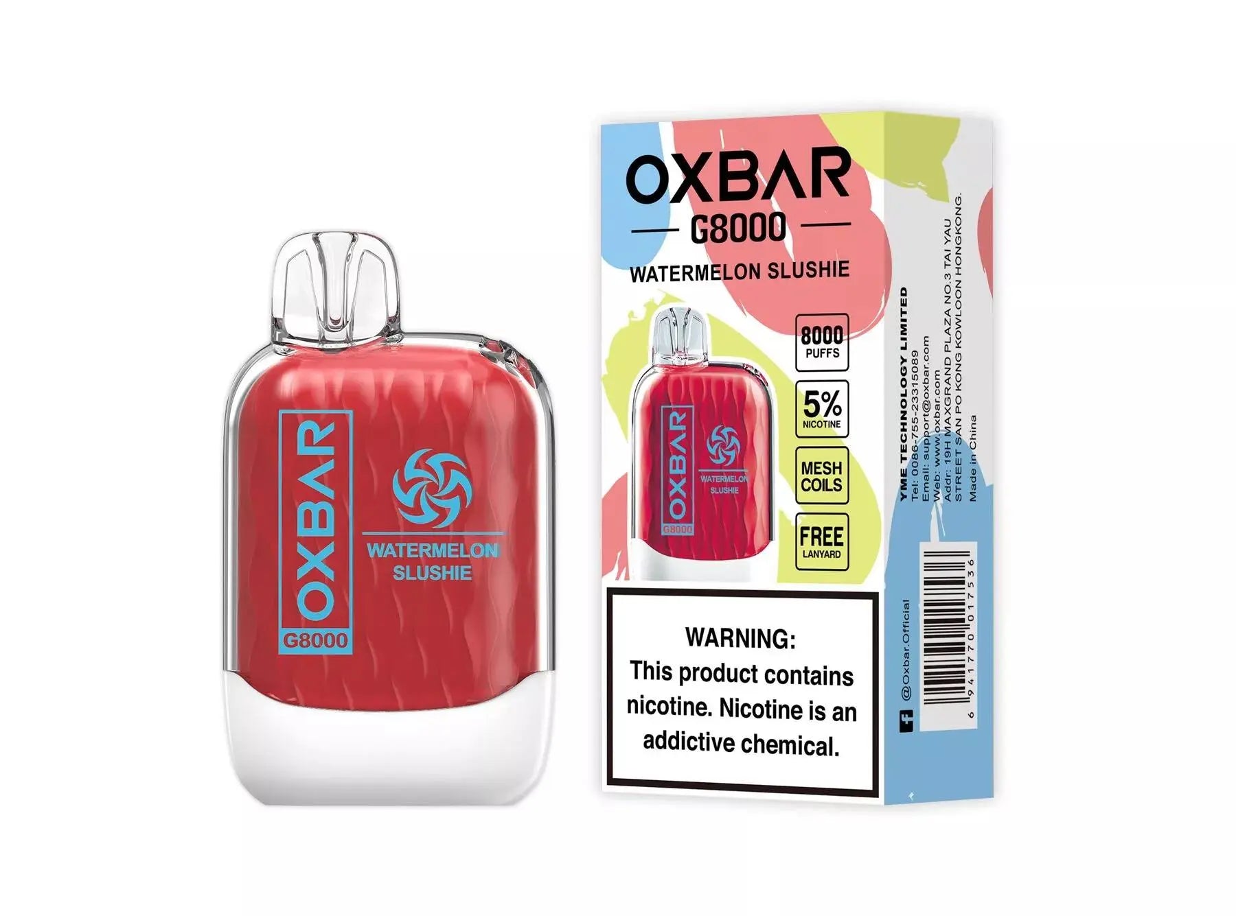 OXBAR G8000 Disposable Vape - Alternative pods | Online Vape & Smoke Shop