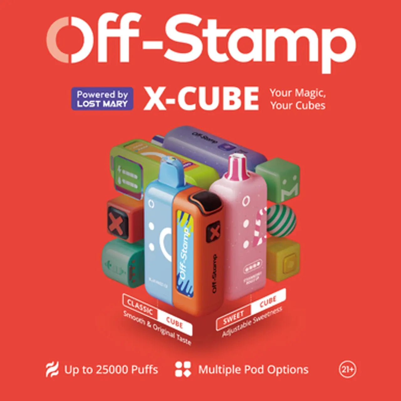 Off-Stamp X Cube 25K Disposable Kit