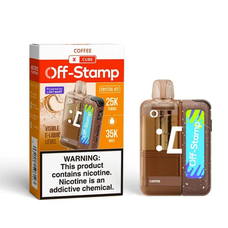 Off-Stamp X Cube Crystal Cube Disposable Kit - Coffee