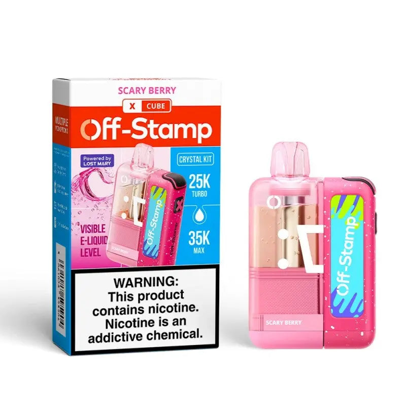 Off-Stamp X Cube Crystal Cube Disposable Kit - Scary Berry 