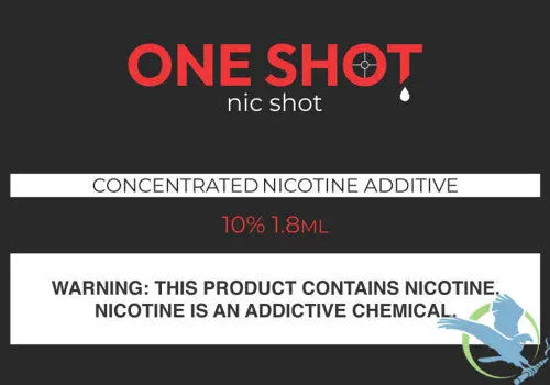 One Shot 1.8ML Freebase Nic Shot - Alternative pods | Online Vape & Smoke Shop