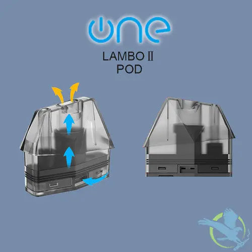 OneVape Lambo 2 Replacement Pod 1.5ML - Single - Alternative pods | Online Vape & Smoke Shop