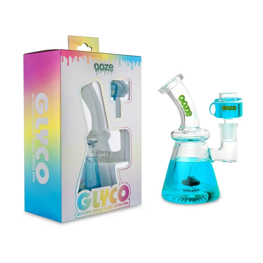 Ooze Glyco Bong Glycerin Chilled Glass Water Pipe - Alternative pods | Online Vape & Smoke Shop