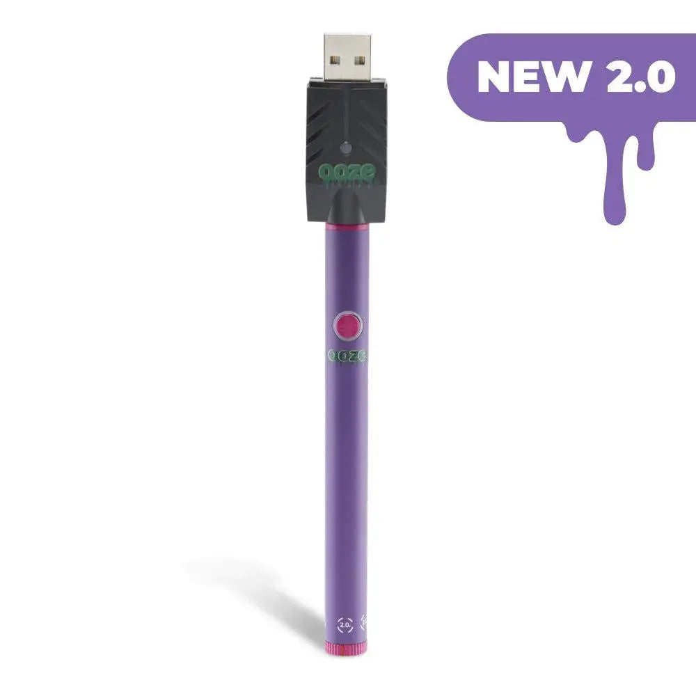 Ooze Twist Slim Pen 2.0 510 Thread Vaporizer Battery Ooze Twist Slim Pen 2.0 510 Thread Vaporizer Battery