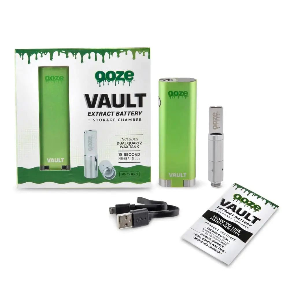 Ooze Vault Extract Battery with Storage Chamber - Alternative pods | Online Vape & Smoke Shop