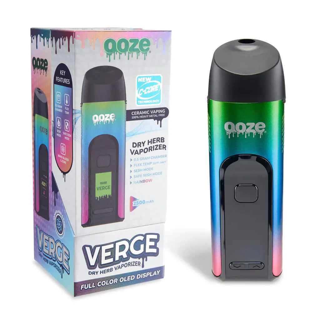 Ooze Verge Dry Herb Vaporizer – 2500 mAh C-Core - Alternative pods | Online Vape & Smoke Shop