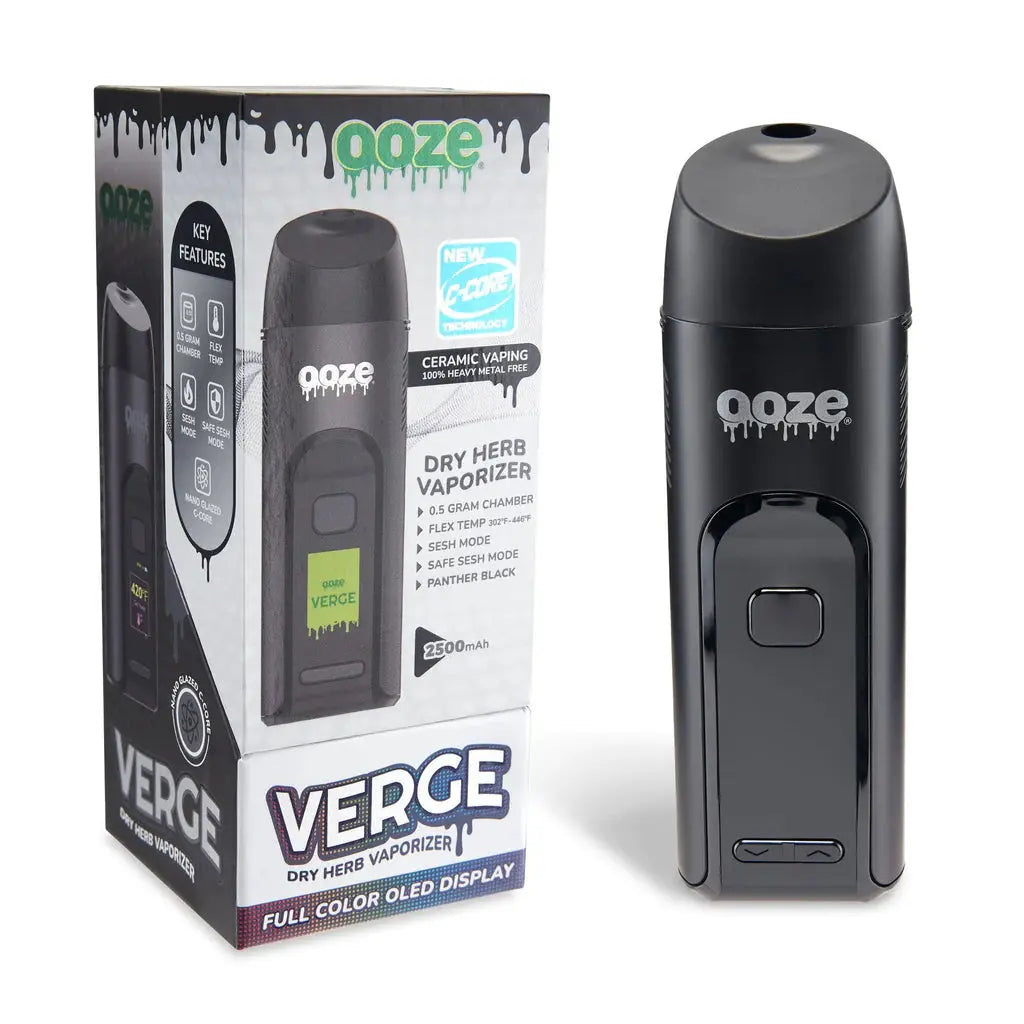 Ooze Verge Dry Herb Vaporizer – 2500 mAh C-Core - Alternative pods | Online Vape & Smoke Shop