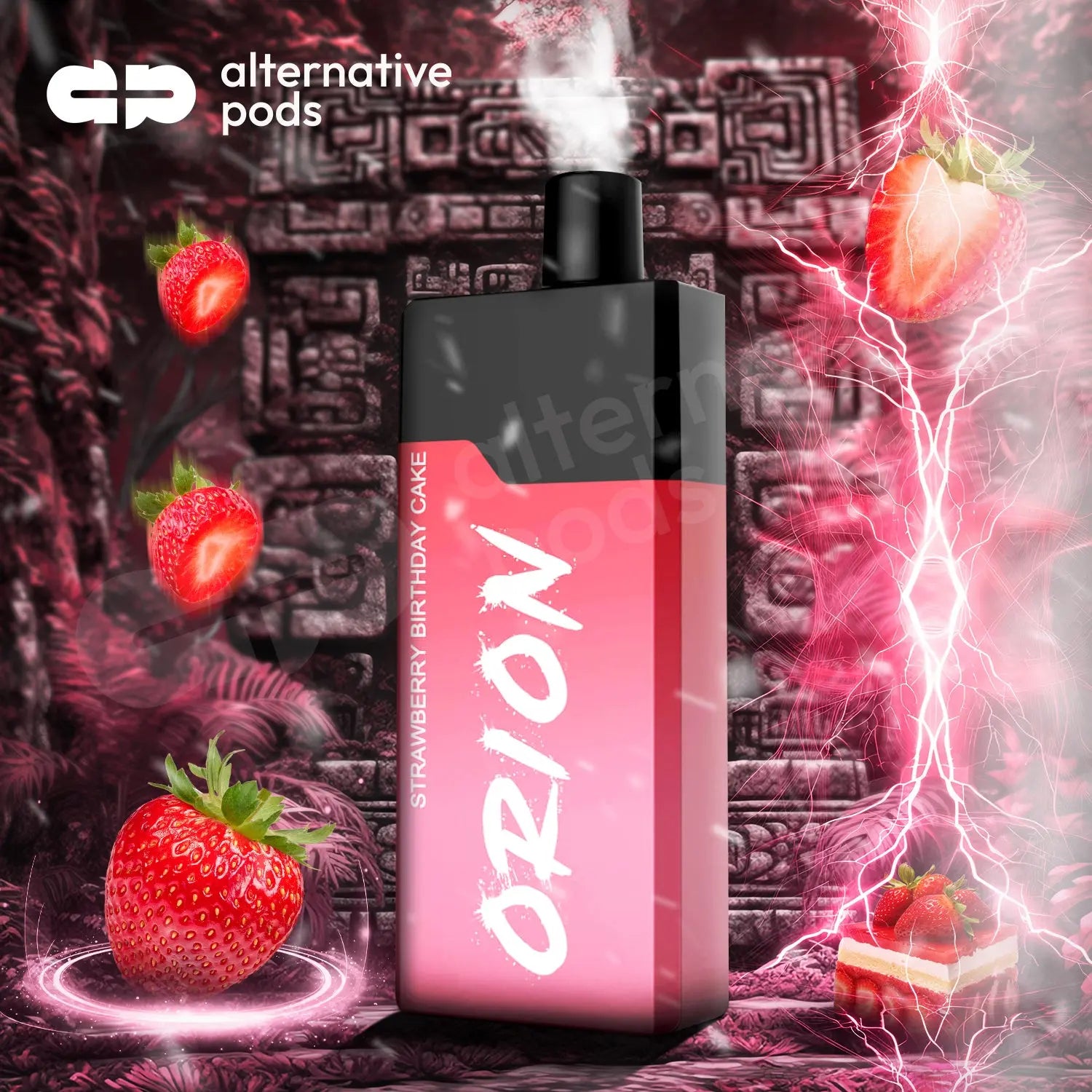 Orion Bar Disposable Vape - Strawberry Birthday Cake 