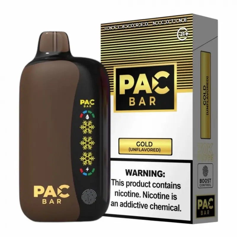 PAC BAR 30K Disposable 4% - Gold 