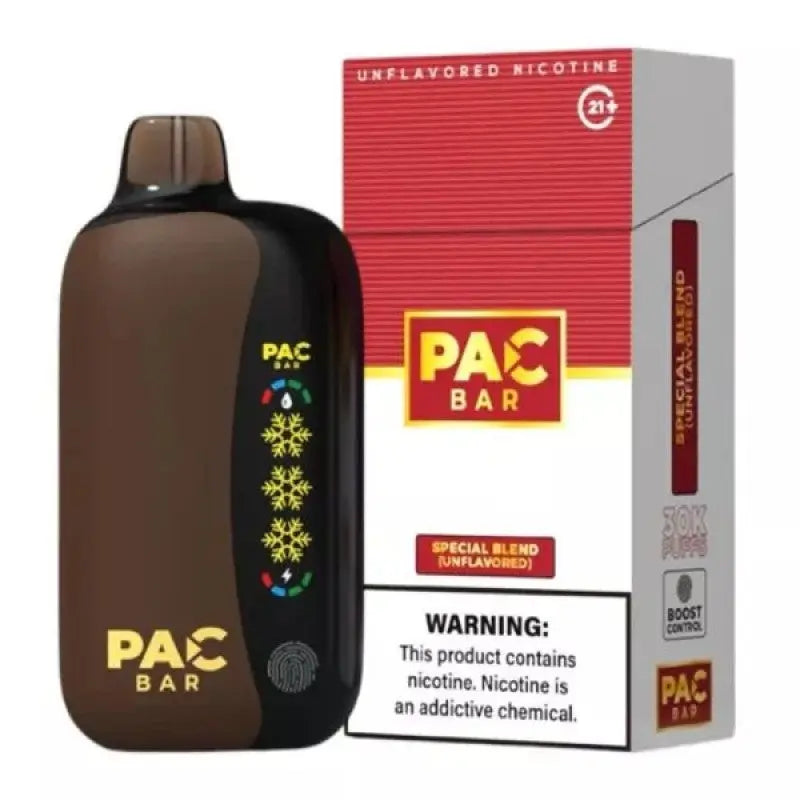 PAC BAR 30K Disposable 4% - Special Blend 
