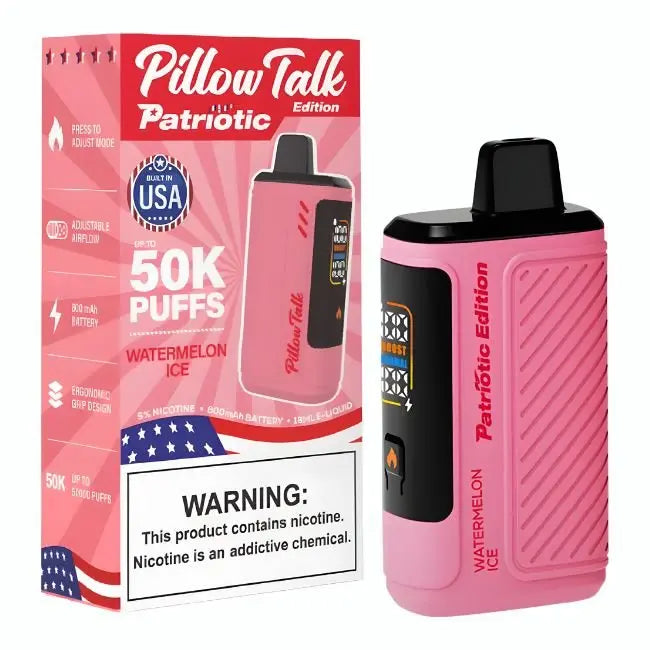Pillow Talk Patriotic Edition 50K Disposable Vape 5%