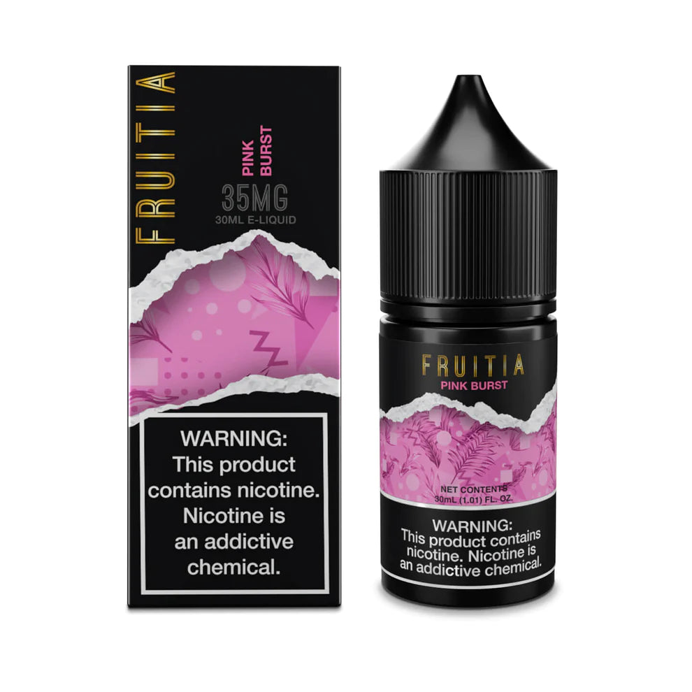Fruitia Nicotine Salt E-Liquid By Fresh Farms 30ML - Pink Burst 