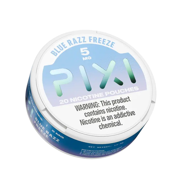 PIXI Nicotine Pouches - Blue Razz Freeze 