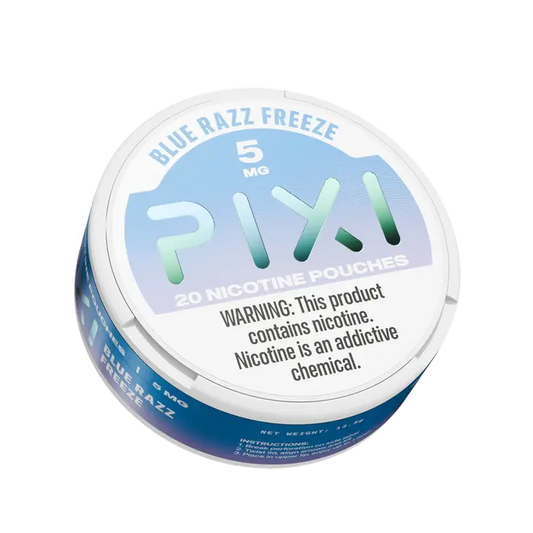 PIXI Nicotine Pouches - Blue Razz Freeze 