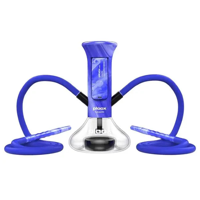 PLOOX X HOOKAH BY LUXPODZ (Free Ploox Device 5%) - Resin Blue 