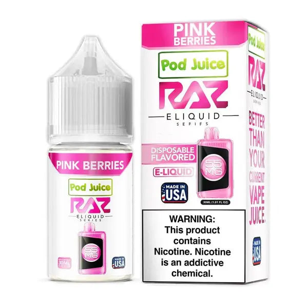 POD JUICE X RAZ LTX SALT E LIQUID 30ML Pod Juice