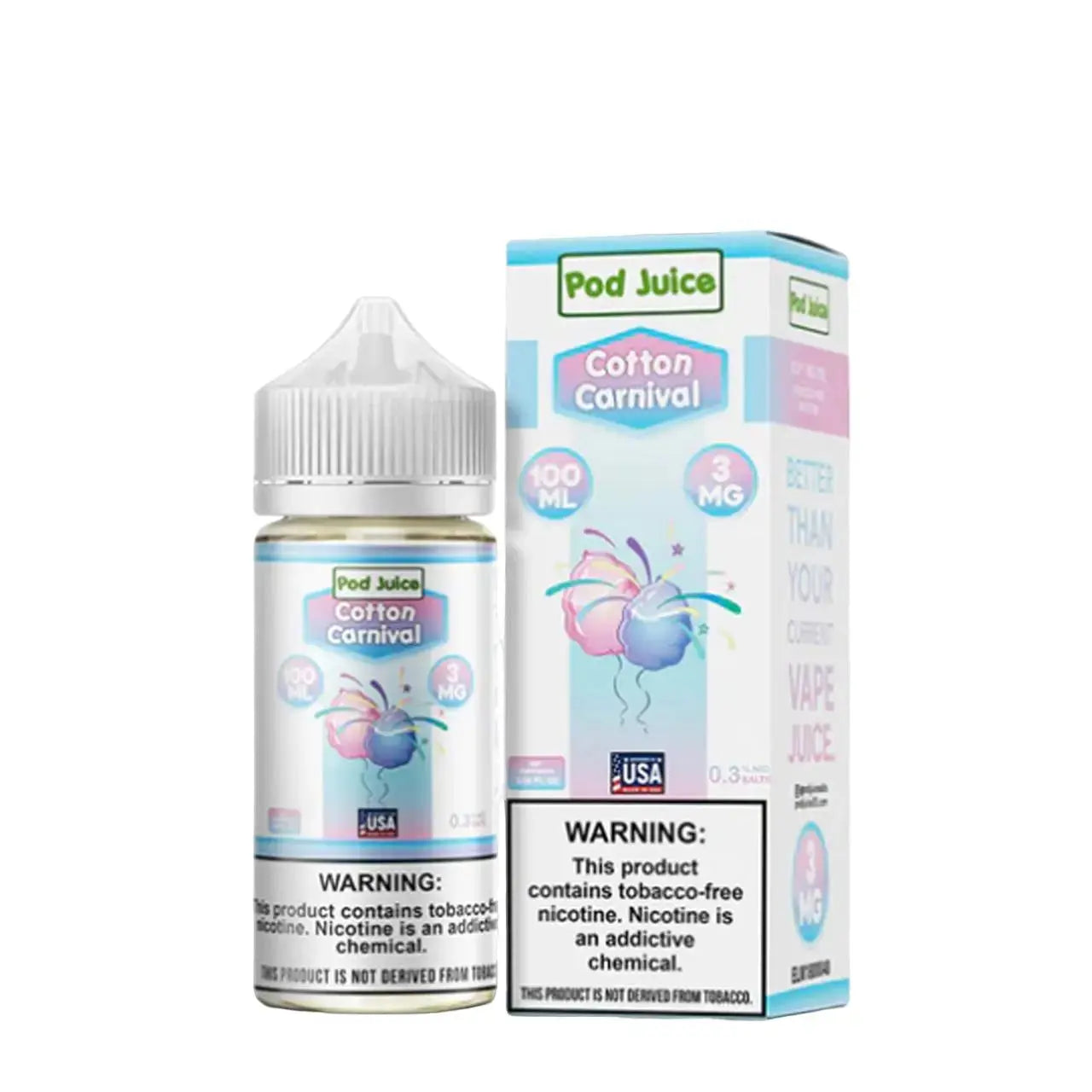 POD Juice Synthetic Nicotine E-Liquid 100ML - Alternative pods | Online Vape & Smoke Shop