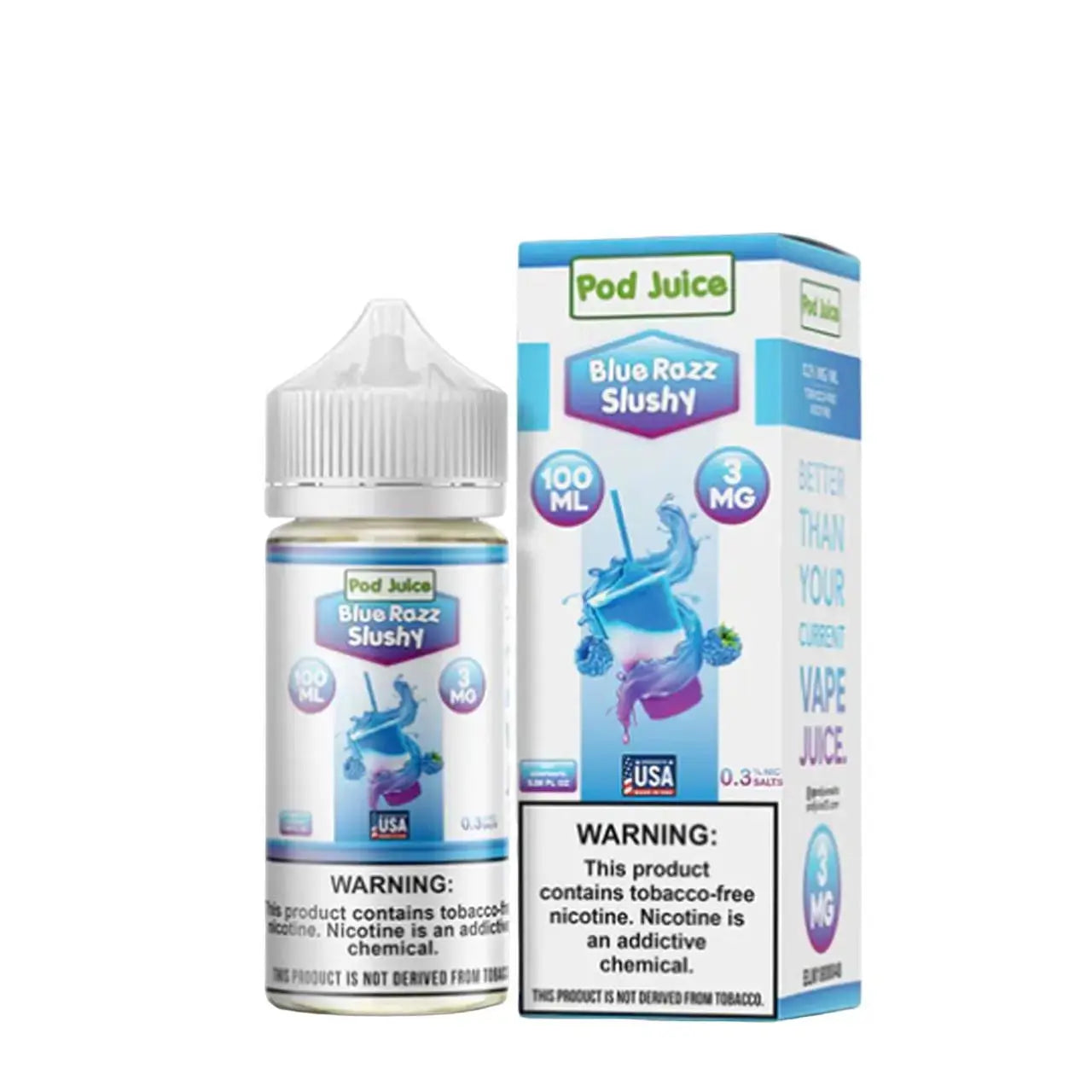 POD Juice Synthetic Nicotine E-Liquid 100ML - Alternative pods | Online Vape & Smoke Shop