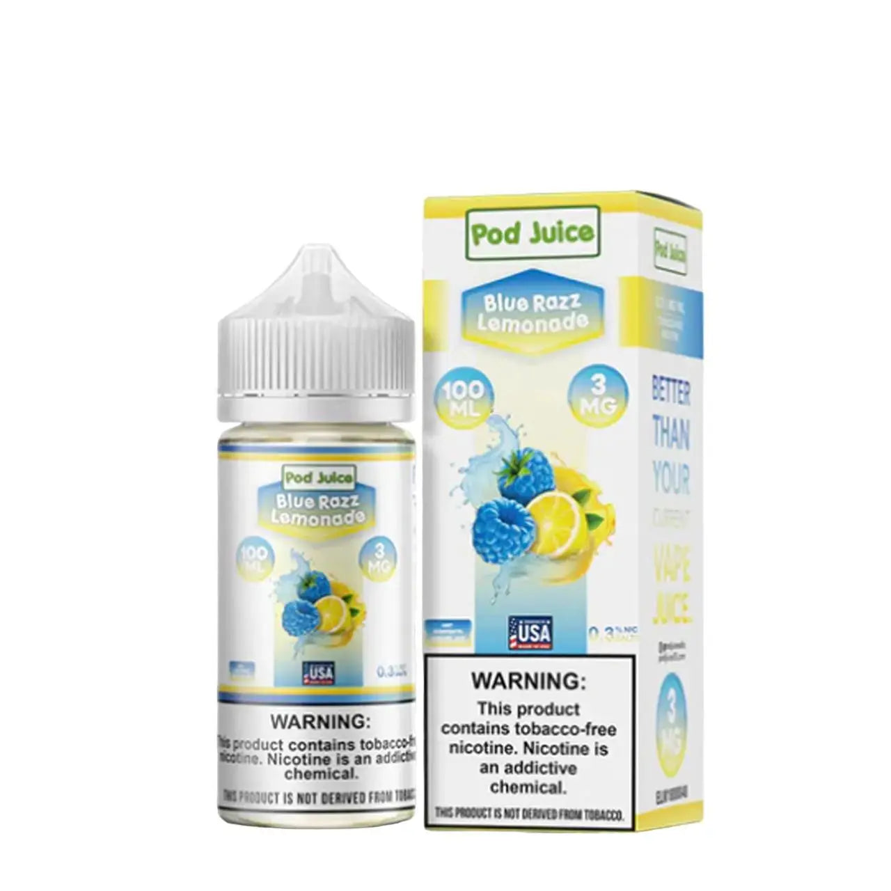 POD Juice Synthetic Nicotine E-Liquid 100ML - Alternative pods | Online Vape & Smoke Shop