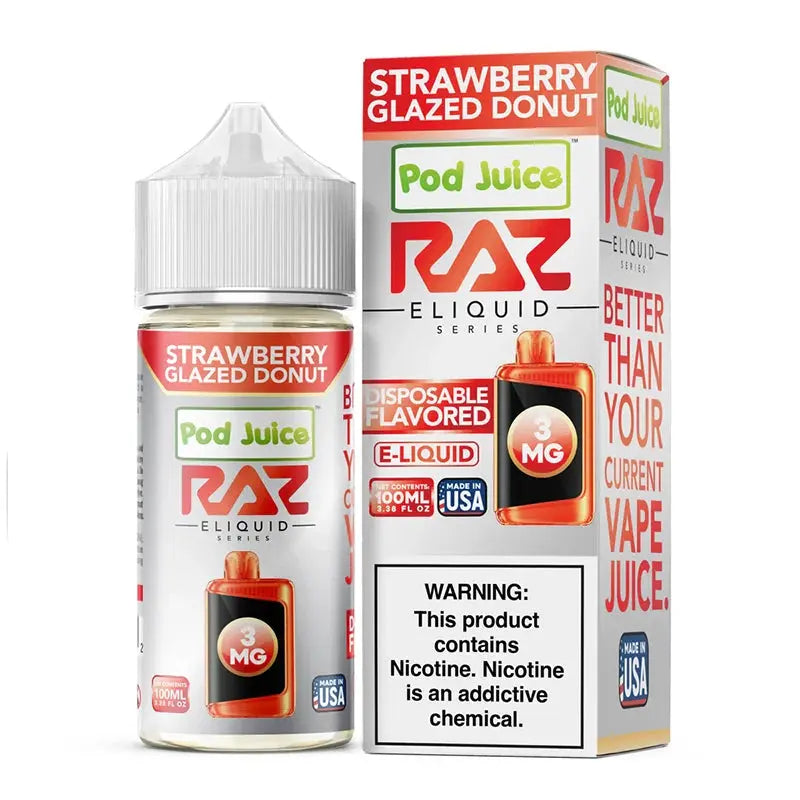 POD Juice x RAZ Series Nicotine E-Liquid 100ML POD Juice x RAZ Series Nicotine E-Liquid 100ML