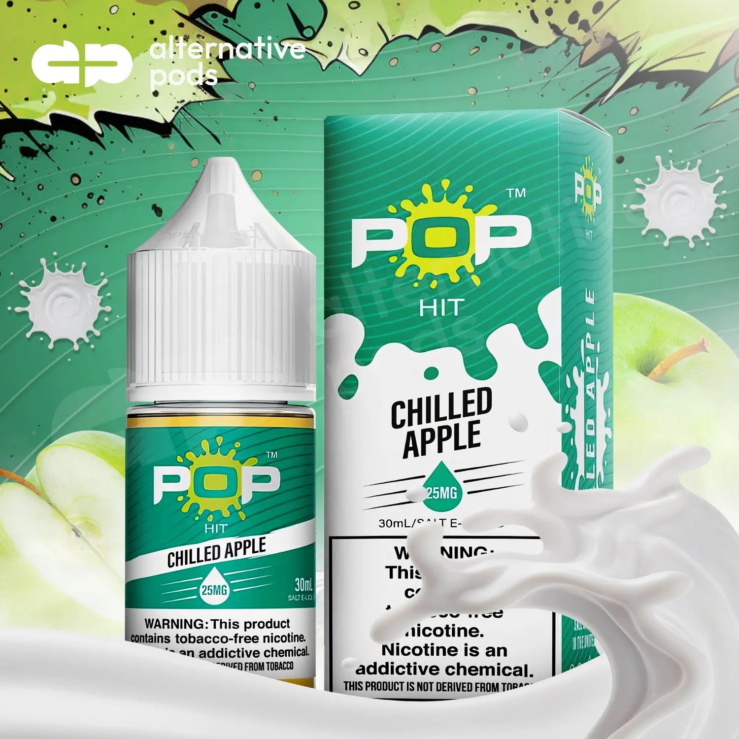 POP HIT Salt E-Liquid 30ML - Alternative pods | Online Vape & Smoke Shop