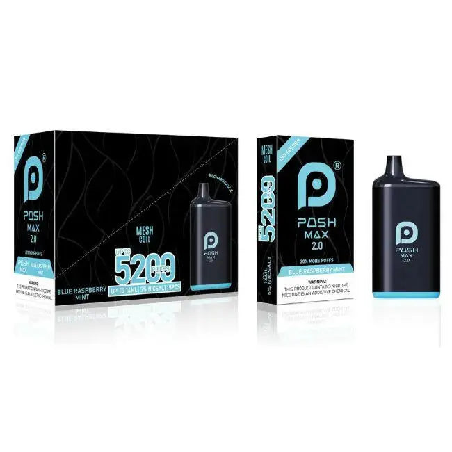 POSH MAX 2.0 5200 DISPOSABLE - Alternative pods | Online Vape & Smoke Shop