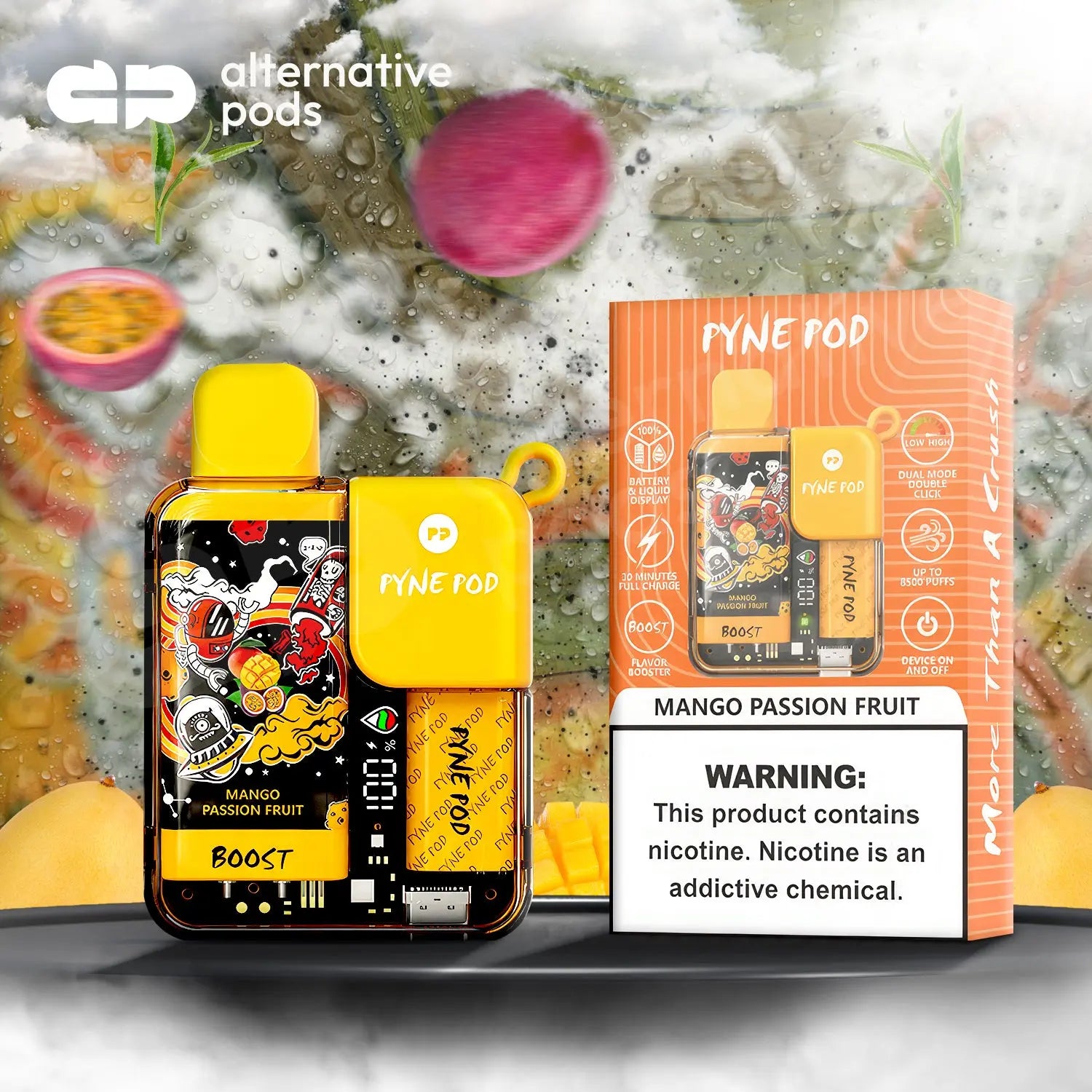 PYNE POD BOOST 8500 - Alternative pods | Online Vape & Smoke Shop