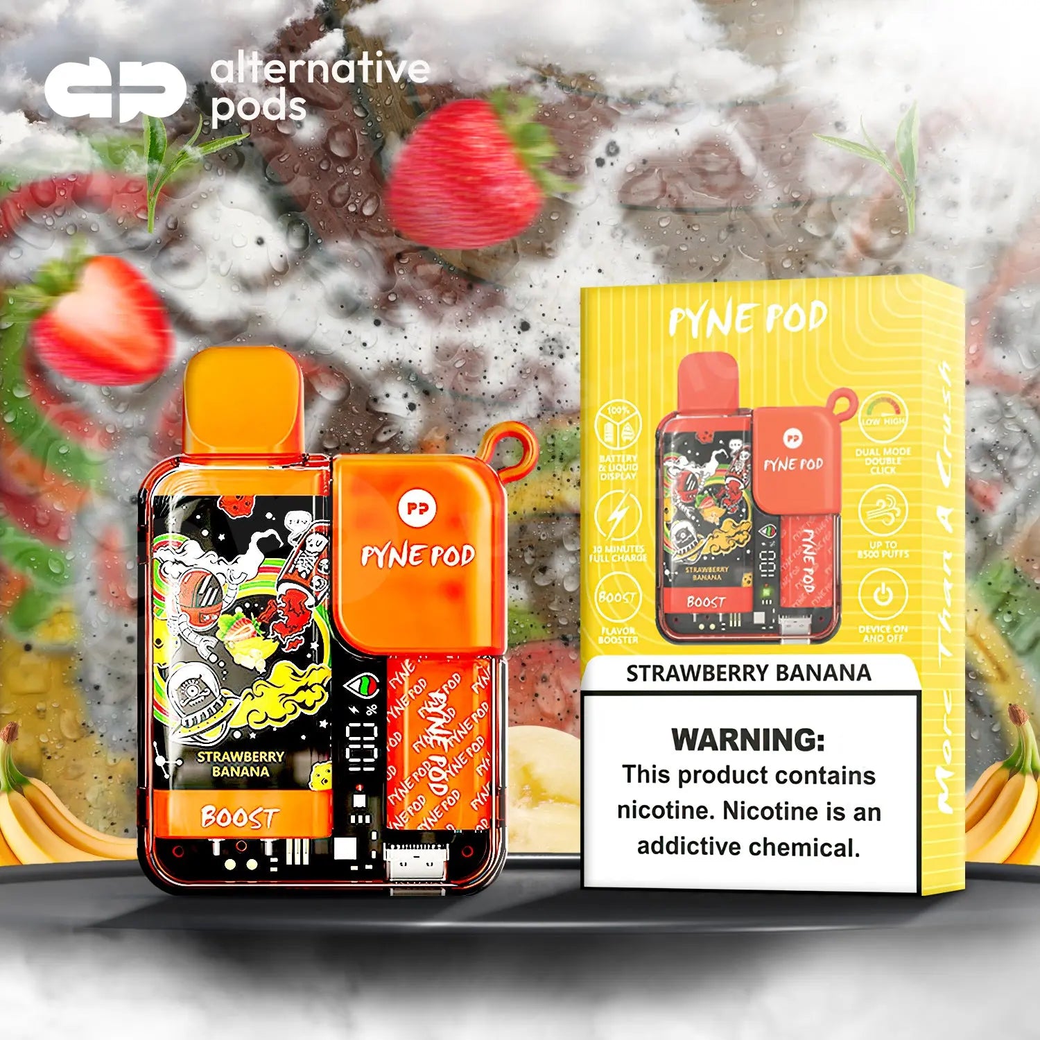 PYNE POD BOOST 8500 - Alternative pods | Online Vape & Smoke Shop