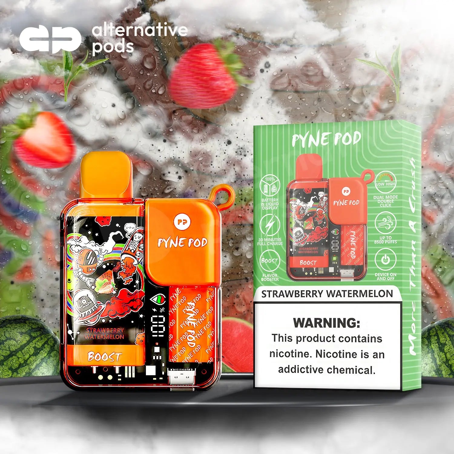 PYNE POD BOOST 8500 - Alternative pods | Online Vape & Smoke Shop