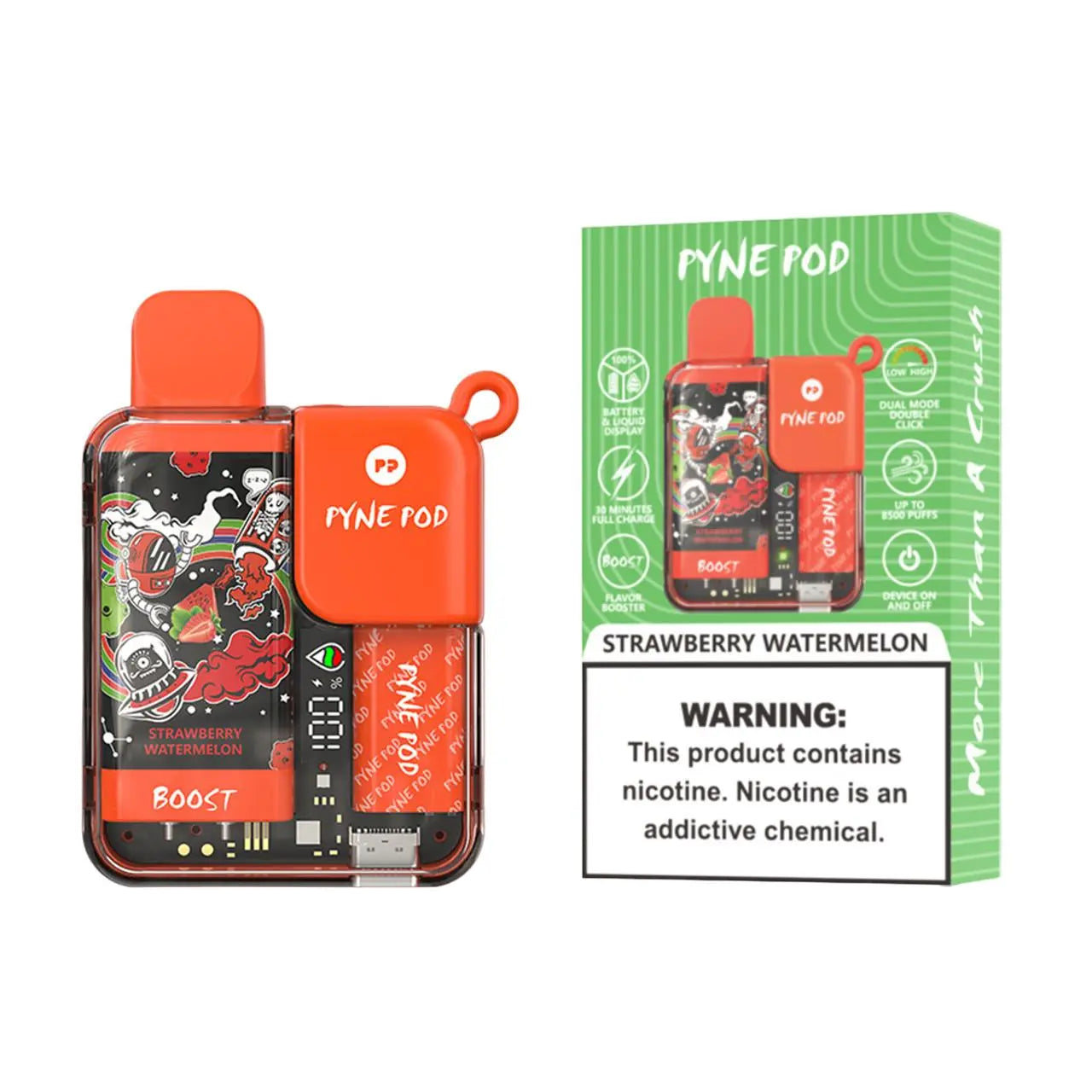 PYNE POD BOOST 8500 - Alternative pods | Online Vape & Smoke Shop