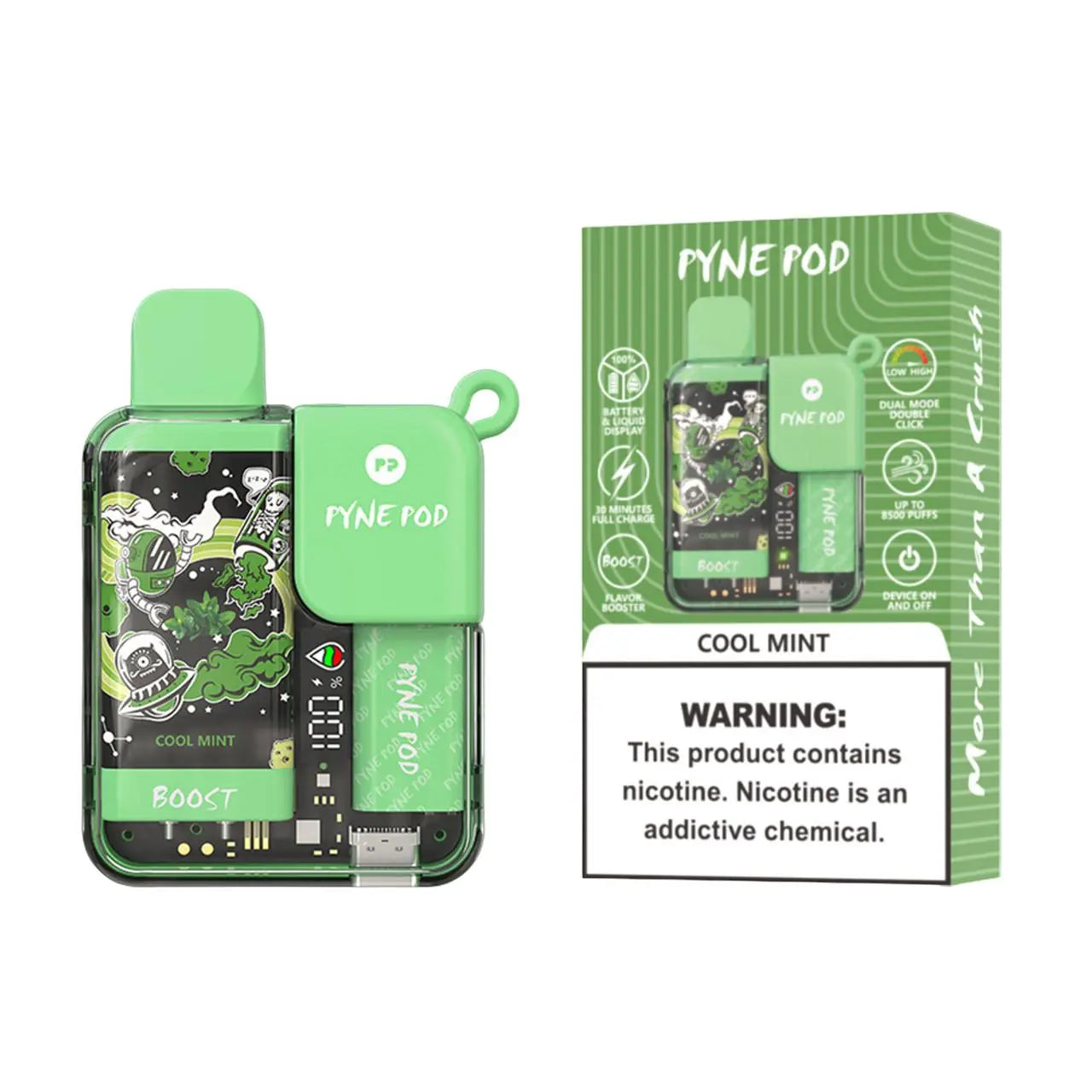 PYNE POD BOOST 8500 - Alternative pods | Online Vape & Smoke Shop