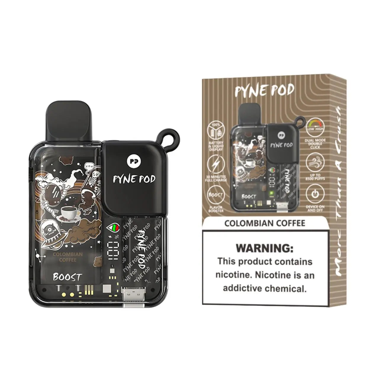 PYNE POD BOOST 8500 - Alternative pods | Online Vape & Smoke Shop