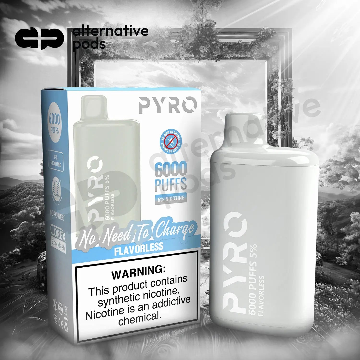 PYRO 6000 Disposable Vape - Alternative pods | Online Vape & Smoke Shop
