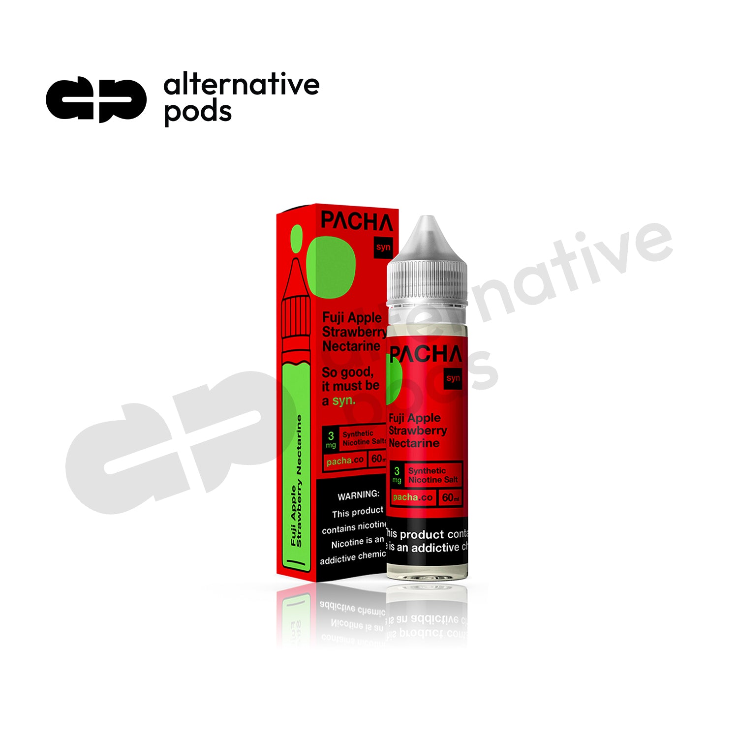 Pacha Syn Synthetic Nicotine E-Liquid 60ML - Online Vape Shop | Alternative pods | Affordable Vapor Store | Vape Disposables