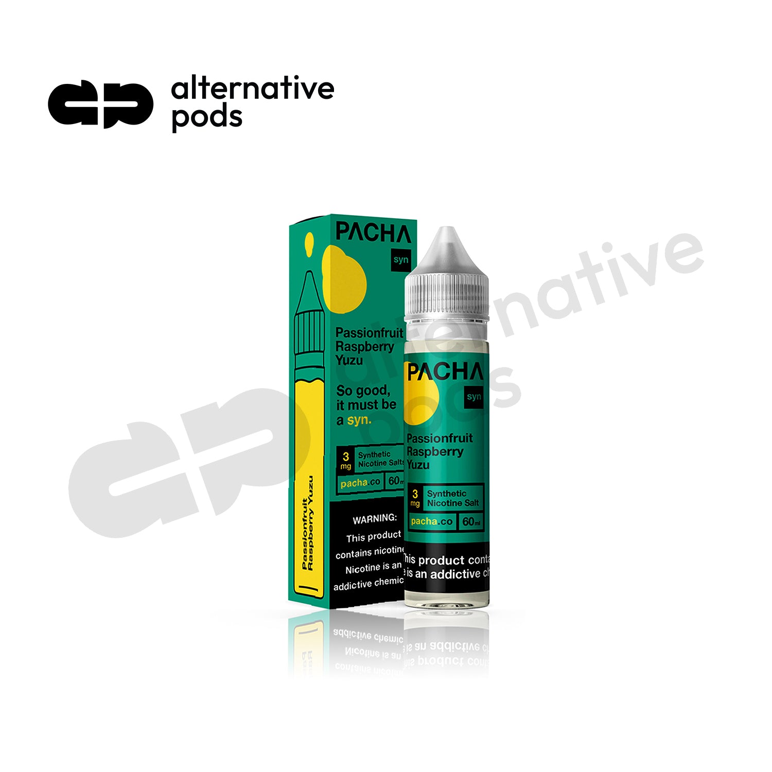 Pacha Syn Synthetic Nicotine E-Liquid 60ML - Online Vape Shop | Alternative pods | Affordable Vapor Store | Vape Disposables