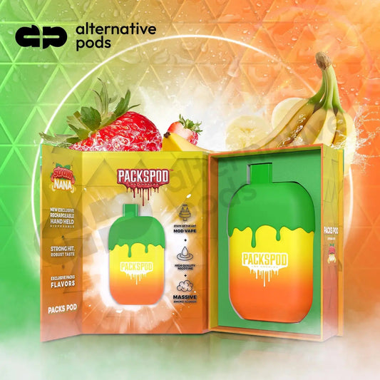Packspod 5000 Disposable - StrawNana