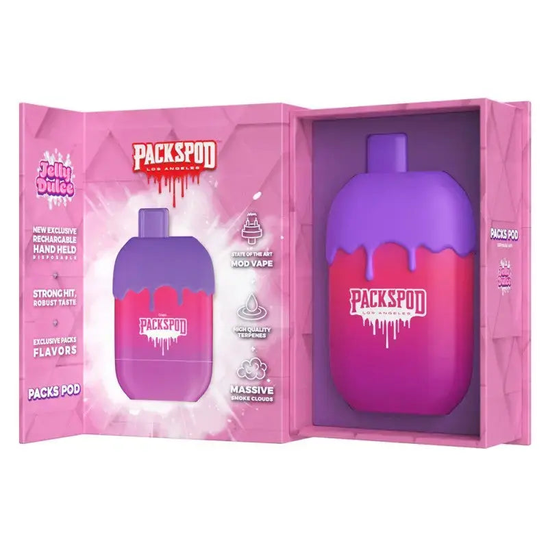 Packspod 5000 Disposable - Jelly Dulce
