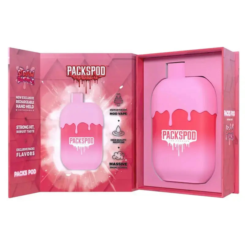 Packspod 5000 Disposable - StrawBubble