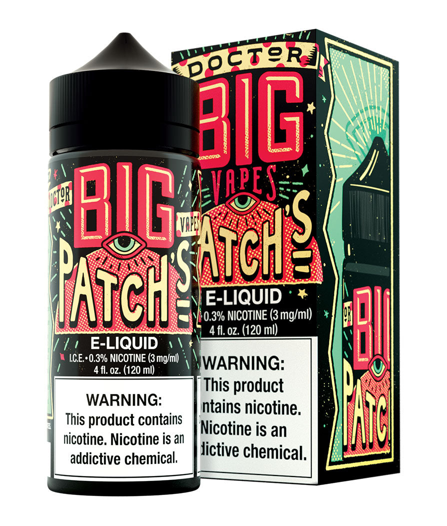Doctor Big Vapes By Big Bottle Co. E-Liquid 120ML - Patch’s