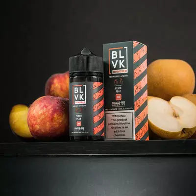 BLVK Hundred Synthetic Nicotine E-Liquid 100ML Peach Pear