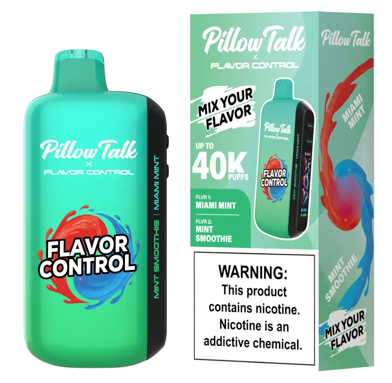Pillow Talk Flavor Control 40K - Miami Mint / Mint Smoothie 