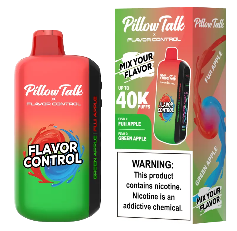 Pillow Talk Flavor Control 40K - Fuji Apple / Green Apple 