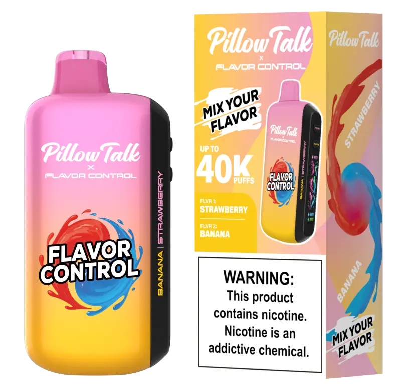 Pillow Talk Flavor Control 40K - Strawberry / Banana 