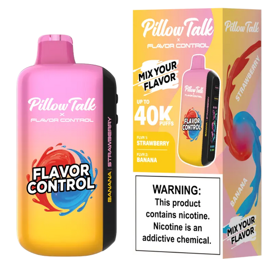 Pillow Talk Flavor Control 40K - Strawberry / Banana 