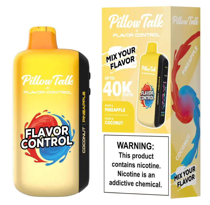 Pillow Talk Flavor Control 40K - Pineapple / Coconut 