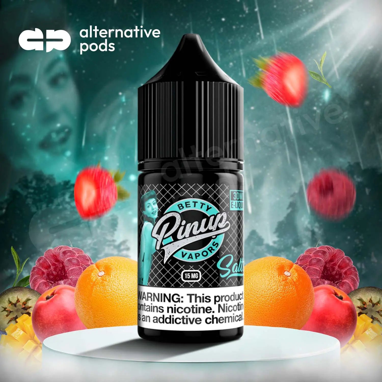 Pinup Vapors Nicotine Salt E-Liquid 30ML - Betty 