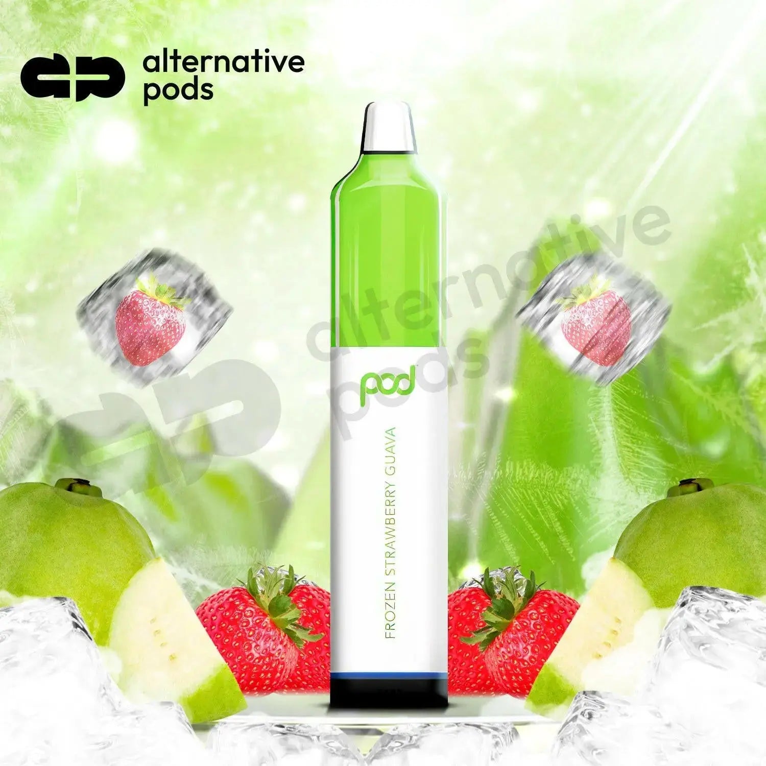 Pod 5500 Disposable Vape - Frozen Strawberry Guava 
