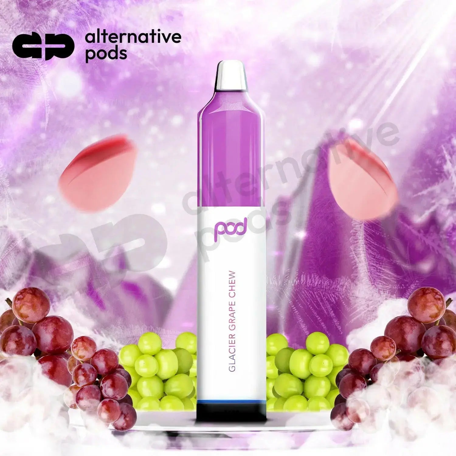 Pod 5500 Disposable Vape - Glacier Grape Chew 