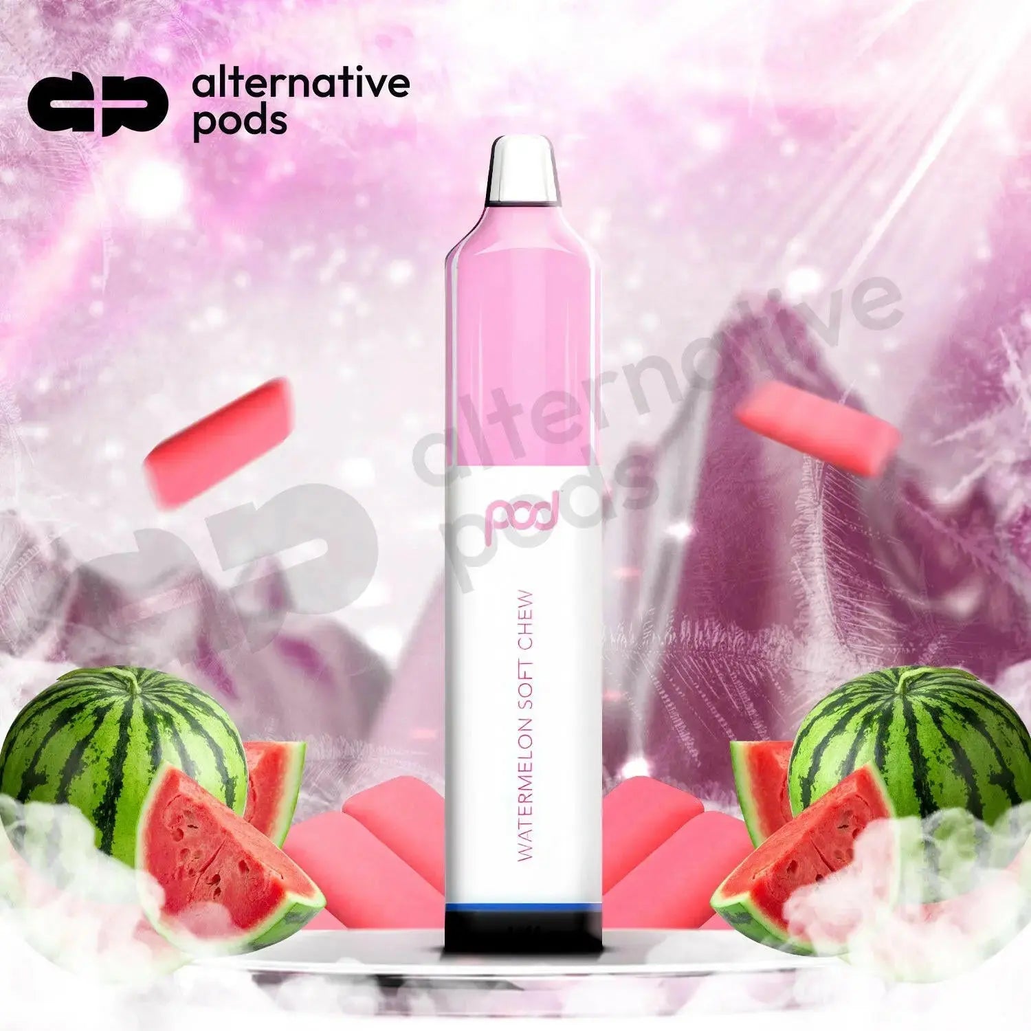 Pod 5500 Disposable Vape - Watermelon Soft Chew 